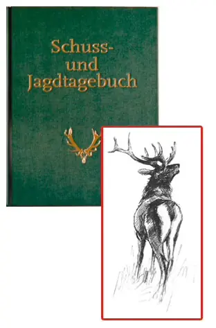 Schuss- und Jagdtagebuch Schneller Versand