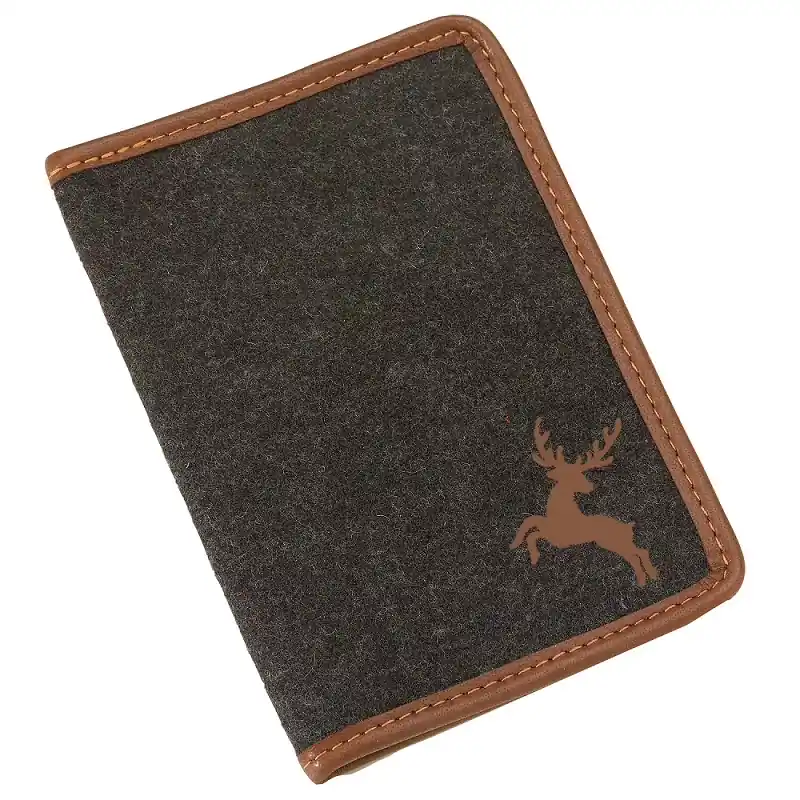 Knallerangebot AKAH Jagdscheinetui Loden braun