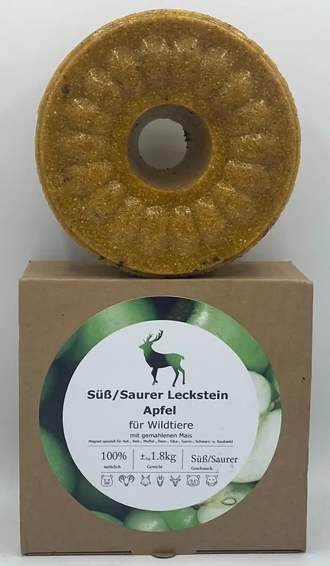 Direkt Vom Hersteller Wildlutscher Leckstein Apfel süß/sauer
