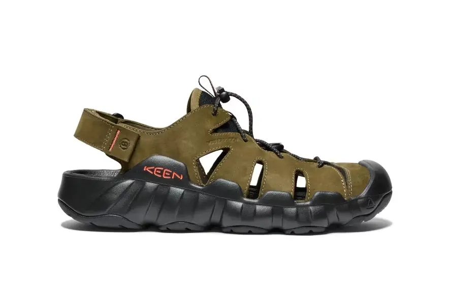 KEEN Hyperport Fisherman Leder Sandale Zertifiziert