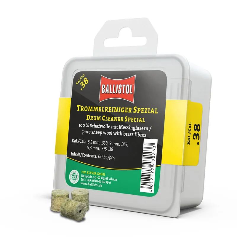 Ballistol Filz-Trommelreiniger Spezial - 60 Stk. Wochenendangebot