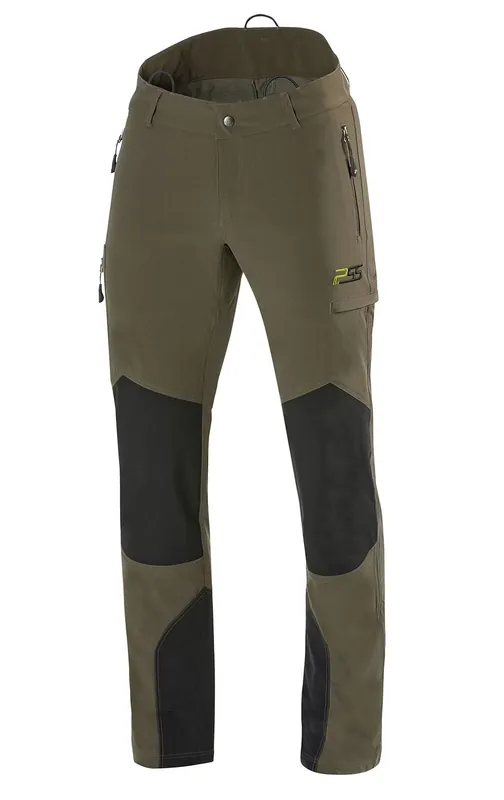 PSS X-Treme Stretch Outdoorhose Grün Highlight
