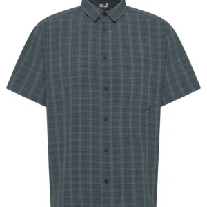 Jack Wolfskin MESETA SHIRT M Kurzarm Hemd Versand Am Gleichen Tag