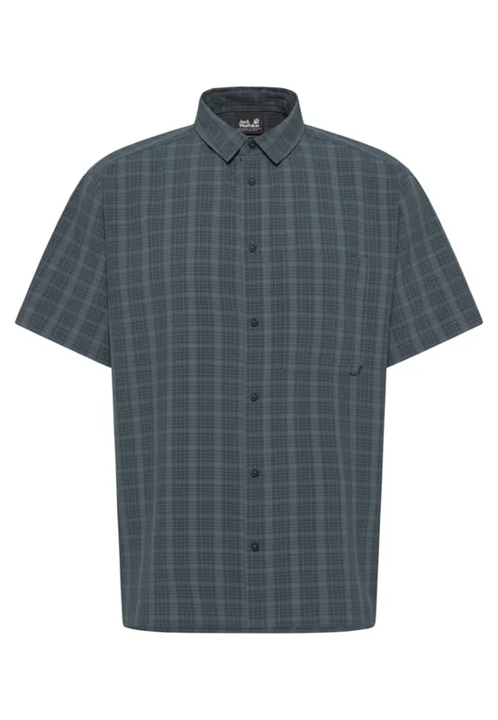 Jack Wolfskin MESETA SHIRT M Kurzarm Hemd Versand Am Gleichen Tag