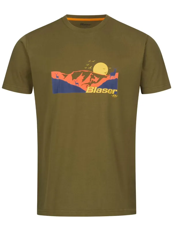 Sonderangebot Blaser Allgäu Mountain T-Shirt Herren