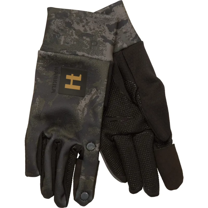Angebot Härkila NOCTYX Camo Fleecehandschuhe AXIS MSP Black