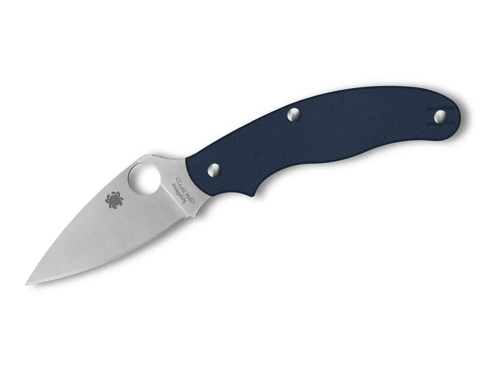 Neue Kollektion Spyderco UK Penknife Cobalt Blue Taschenmesser