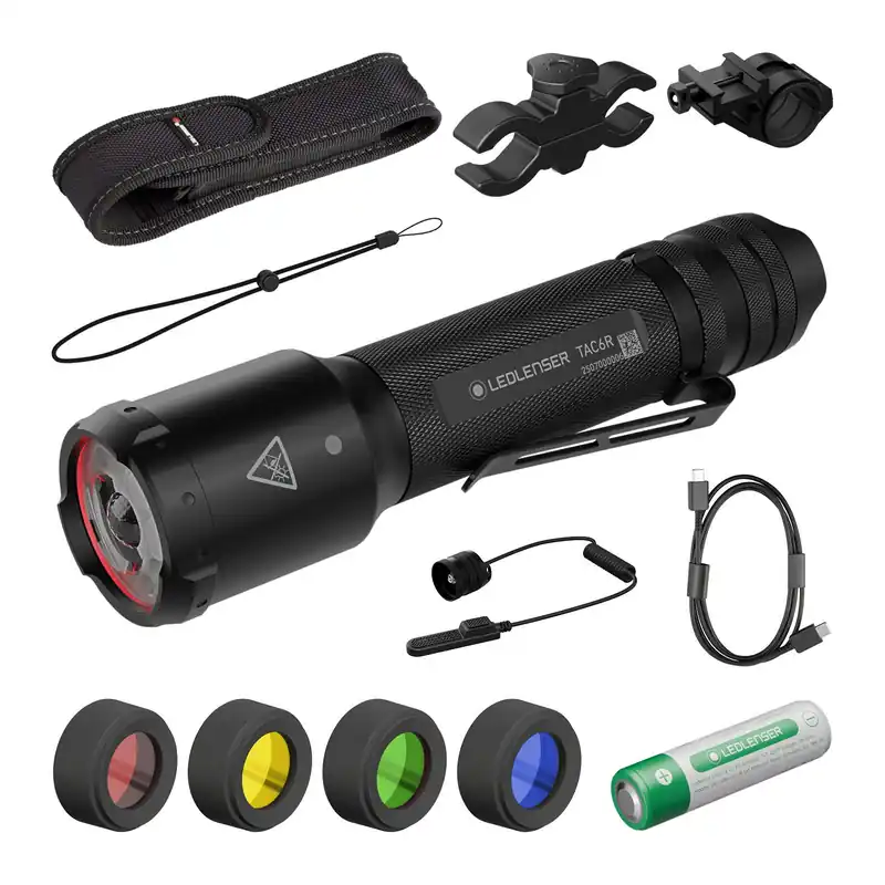 Beliebt Ledlenser Tactical Outdoor Set TAC6R Taschenlampe