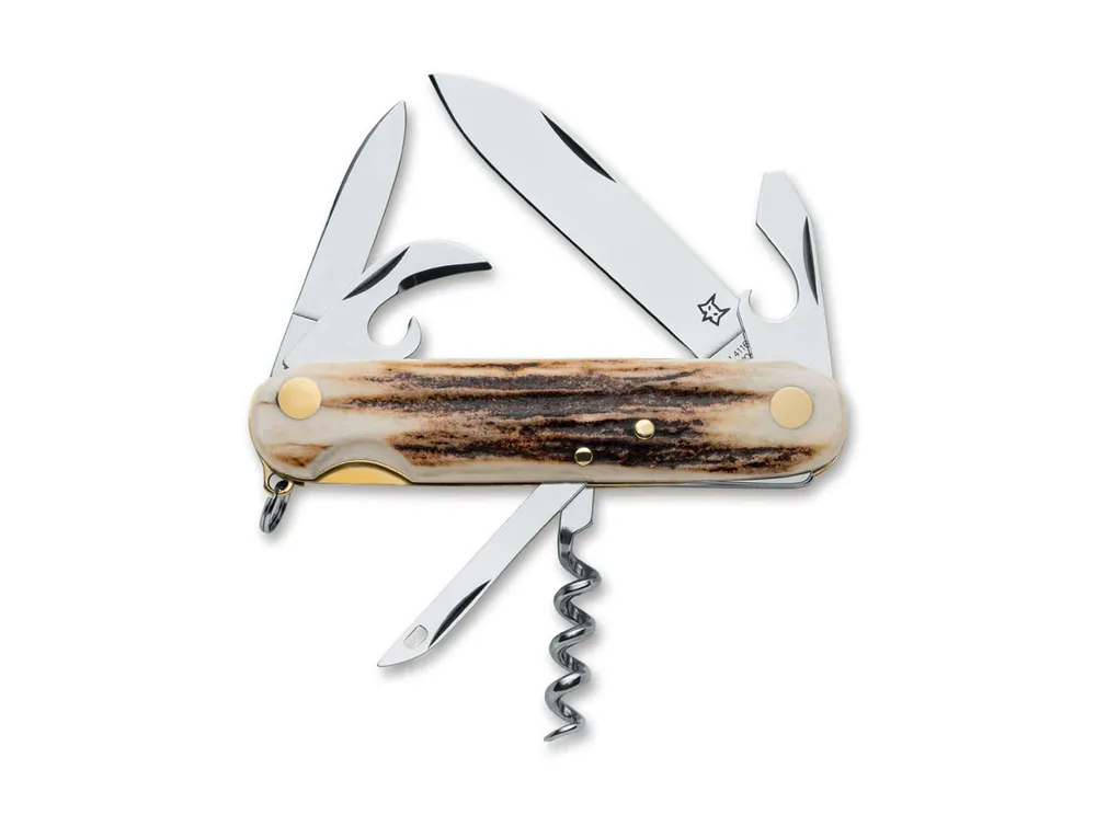 Fox Knives Multi Pocket Knife Deer 6 Multifunktionsmesser Direkt Vom Hersteller