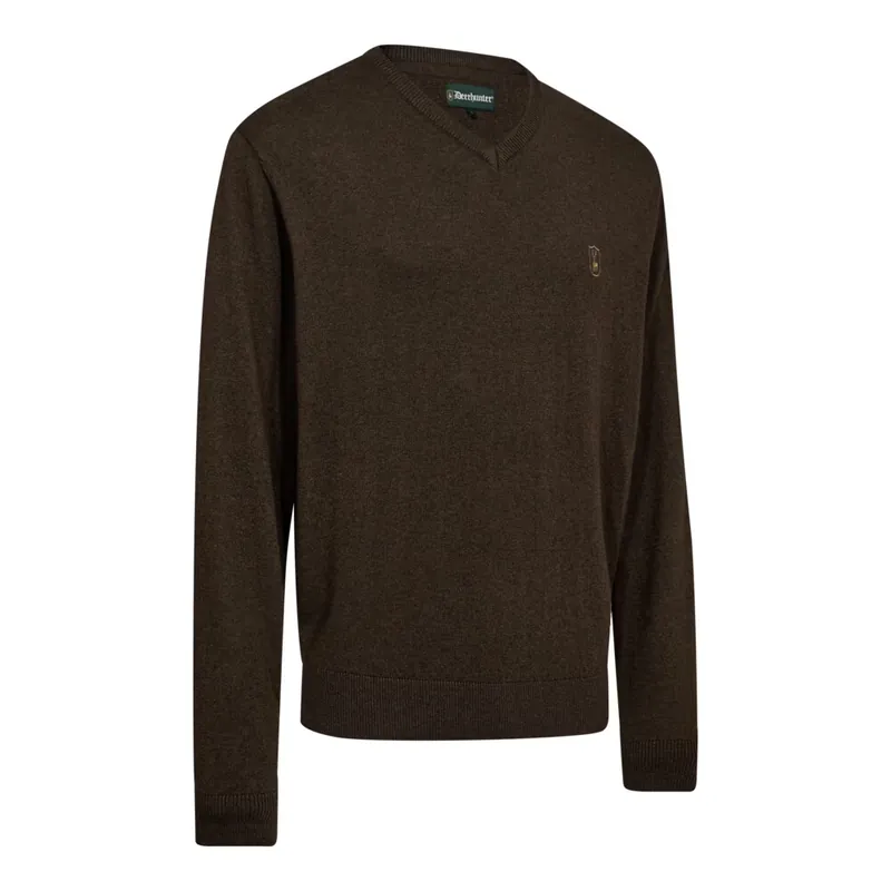 Neuheit Deerhunter Harrington Strickpullover mit V-Ausschnitt neues Modell