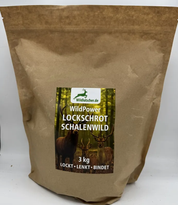 Geprüft Wildlutscher Lockschrot WildPower Schalenwild